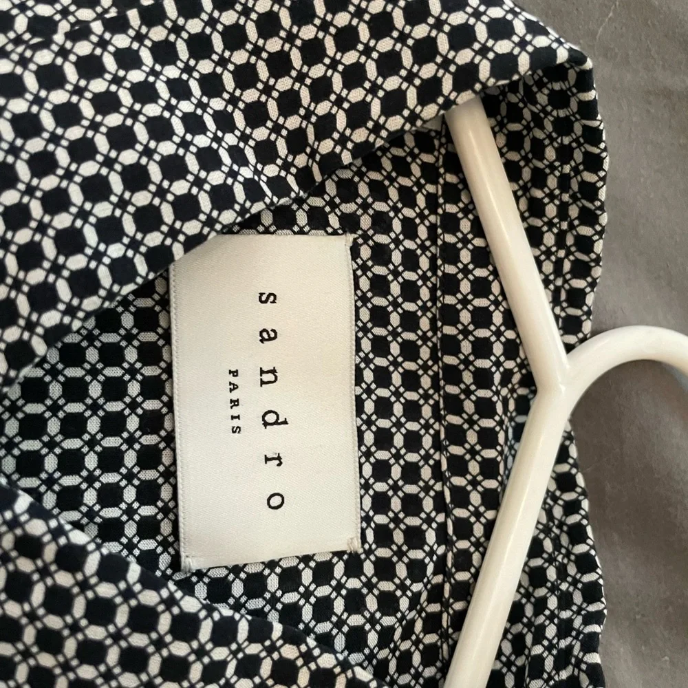 Sandro l/s shirt, slim fit M. - Picture 4 of 5